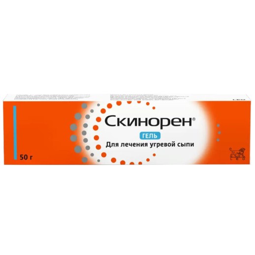 Скинорен гель от угрей 15% 50г (азелаиновая к-та)