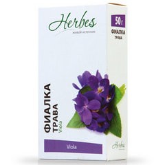 Фиалки трава 50г сырье растительное измельченное