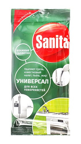 Салфетки влажные САНИТА №24 Универсальные