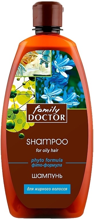 Шампунь FAMILY DOCTOR Фито-формула д/жирных волос 500мл