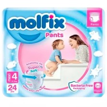Подгузники - трусики Молфикс Pants Стандарт 4 №24 Макси