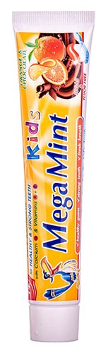 Зубная паста MegaMint Orange & Chocolate Детская 50мл