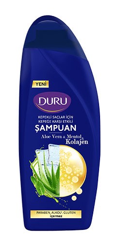 Шампунь ДУРУ 500мл Aloe Vera & Collagen (против перхоти)