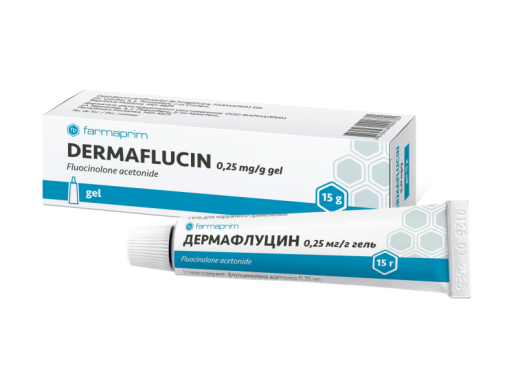 Дермафлуцин 0,025% 15г гель