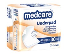 Пеленки MEDCARE UNDERPAD Normal 60х60см №30 (Желтая)