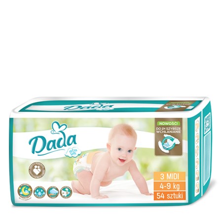 Подгузники DaDa Extra Soft Midi 3 №54