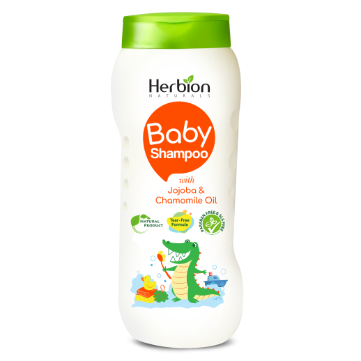 Herbion Шампунь детский с маслом Жожоба и Ромашки 200мл
