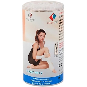 Бинт мед.эл.высокой растяжимости 3м х 10см