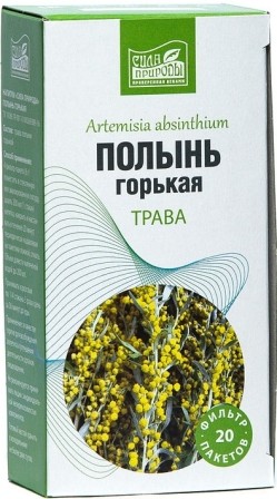 Полынь горькая трава 1,5г №20 фильтр-пакетов