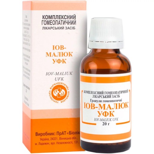 Иов-малыш 20г гранулы гомеопатические