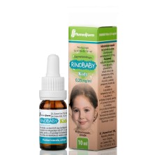Рино-Беби Кидс 0,025% 10мл капли назальные для детей 1-6 лет (Оксиметазолин)