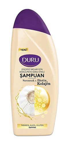 Шампунь ДУРУ 500мл Garlic&Biotin&Collagen (против выпадения волос)