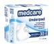 Пеленки MEDCARE UNDERPAD Normal 90х180см №30 с боковыми крыльями (Голубая)