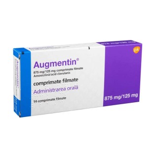 Аугментин 875мг/125мг №14 таб