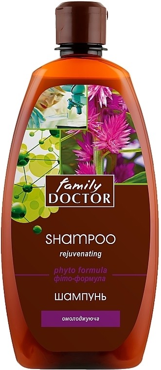 Шампунь FAMILY DOCTOR Фито-формула омолаживающая д/волос 500мл