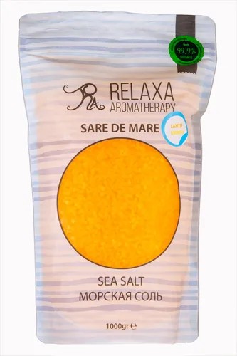 Соль для ванн RELAXA Лимон 1000г