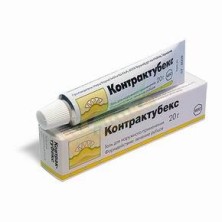 Контрактубекс 20г гель для лечения рубцов (эк-т Лука  Гепарин  Аллантоин)