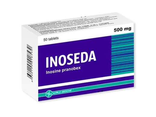 Иноседа 500мг №50 таб.(Инозин пранобекс)