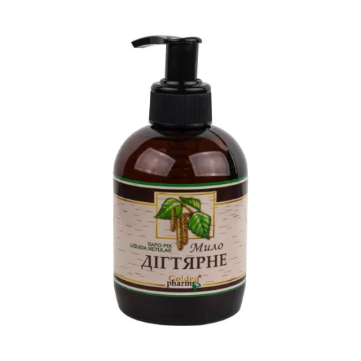 Мыло Дегтярное 270мл (флакон с дозатором)