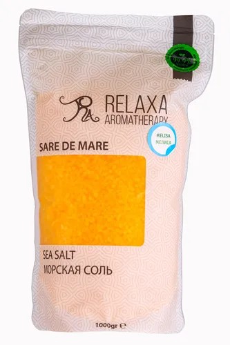 Соль для ванн RELAXA Мелисса 1000г