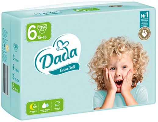 Подгузники DaDa Extra Soft XL 6 №39