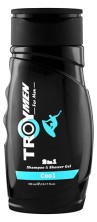 Шампунь и гель д/душа 2в1 TROY MEN Cool 300мл