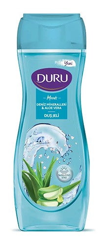 Гель для душа DURU Moods 450мл Морские минералы и Алое вера