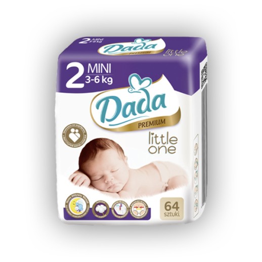 Подгузники DaDa Premium №2 (64 шт) (3-6кг)