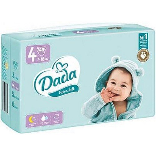 Подгузники DaDa Soft Maxi №4 (48 шт)
