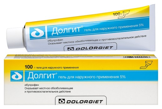 Долгит гель 100 г (Ибупрофен)