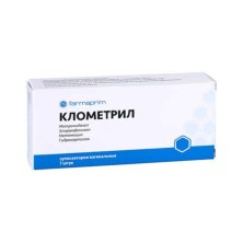 Клометрил №7 супп.ваг.(метронидазол хлорамфеникол натамицин гидрокортизон)