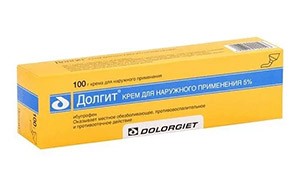 Долгит крем 5% 100 г (Ибупрофен)