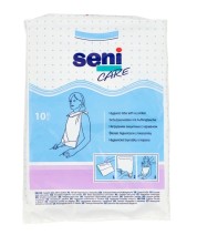 Нагрудник защитный SENI Care с карманом (материал-целлюлоза,пленка) №10