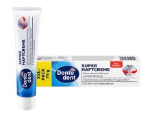 Донто Дент Крем для фиксации зубных протезов Super Haftcreme 75г