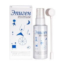 Эпиген Интим 0,1% 60мл спрей вагинальный противовирусное,иммуностимулирующ.ср-во