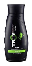 Шампунь и гель д/душа 2в1 TROY MEN Sport 300мл