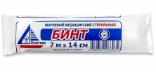 Бинт 7м Х 14см стерильный