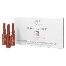 APIS - Ампулы для лица 3мл №10 Укрепляющие и Успокаивающие Rosacea-Stop(код 53865)