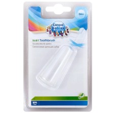 CANPOL - Щетка для первых зубов силиконовая