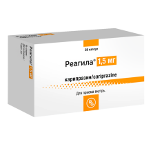 Реагила 1,5мг №28 капс.(карипразин)