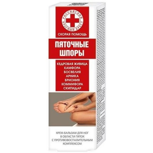 Скорая помощь крем-бальзам Пяточная Шпора 100мл