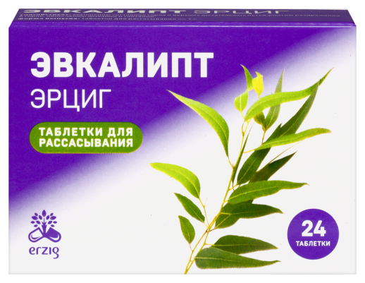 Эвкалипт Эрциг №24 таб.для рассасывания