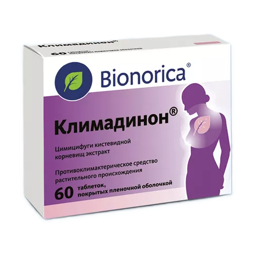 Климадинон №60 таблетки (эк-т Цимицифуги)