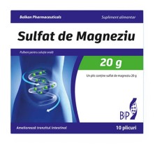 Магния сульфат 20г №10 саше, порошок для приготовления р-ра для приема внутрь