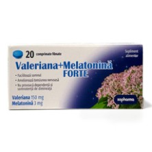 Валериана + Мелатонин Форте №20 таб. БАД