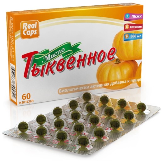 Масло семян Тыквы 300мг №60 капс.