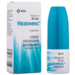 Назонекс 50мкг/доза 18г спрей назальный(мометазон)