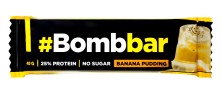 Батончик BOMBBAR гл.банановый пудинг 40гр