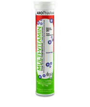 АбоФарма МультиВитамины со вкусом Апельсина №20 таб.шипучие