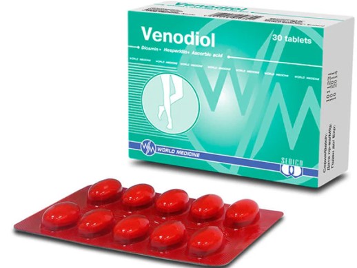 Венодиол №30 таб. (диосмин+ гесперидин) БАД